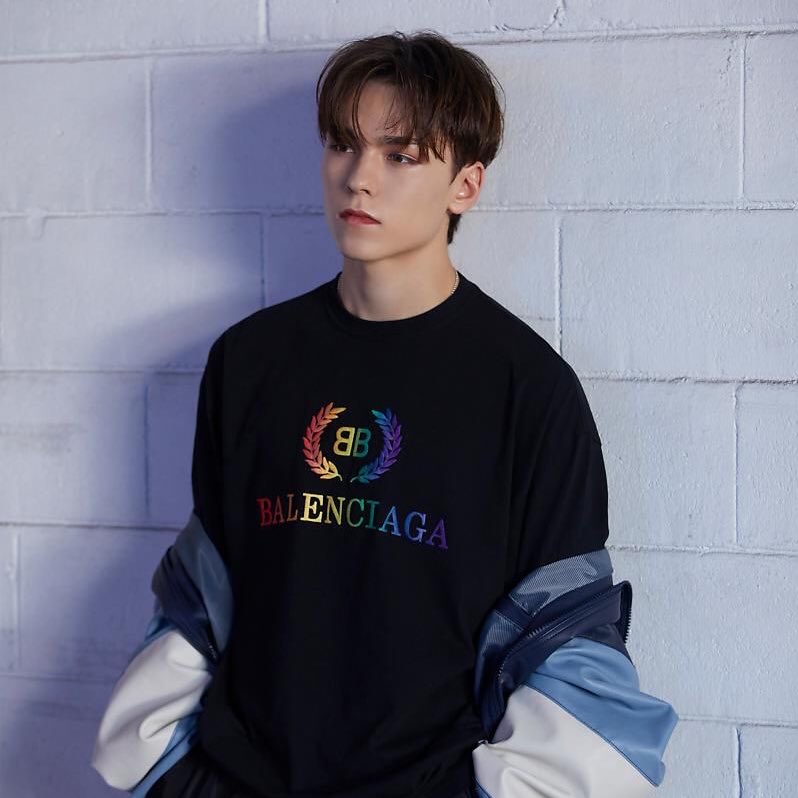 This iconic Balenciaga shirt that represents pride!  @pledis_17