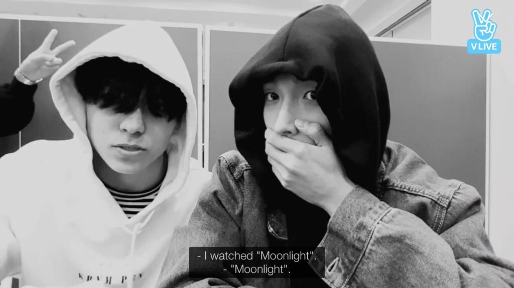 When Vernon recommended thr movie "Moonlight", a coming of age movie about a boy learning about his sexuality and finds home in another guy