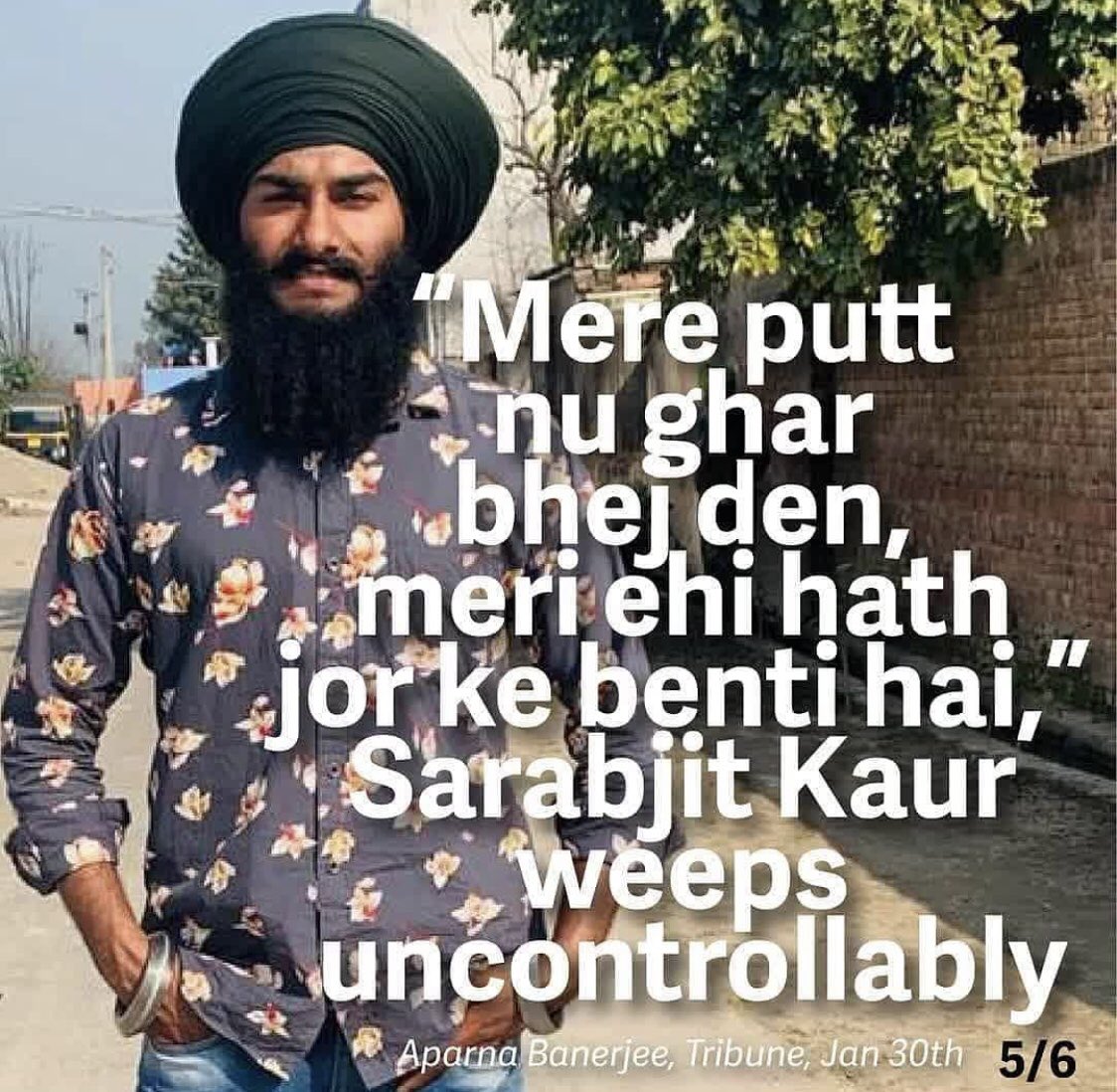 jasrandhawa's tweet photo. #IndiasHumanRightsViolations : Ranjit Singh faced extreme brutality by Indian police. He remains in custody. He has been denied democratic rights. The world must stand together against oppression &amp; demand justice NOW! #FreeRanjitSingh #FarmersProtest @hrw https://t.co/u0C1OATTJj https://t.co/TzqPekOSbn