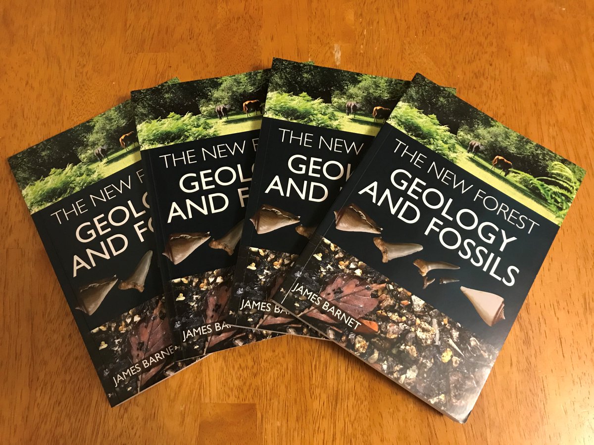 My second book is finally published! This one focuses on the geological evolution and fossils of the New Forest and surrounding area in southern England, where I grew up. I have a limited number of copies available at a special author discount, which can be signed upon request.