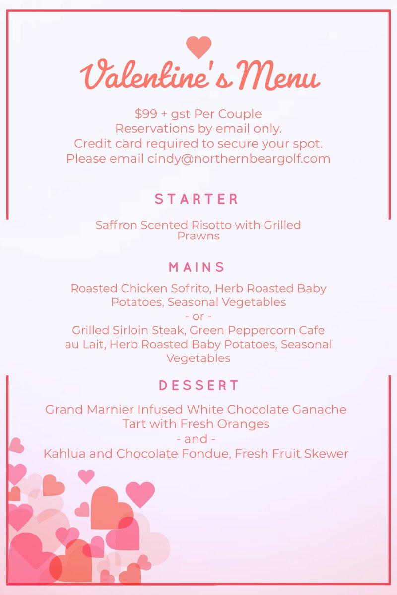 NorthernBearG's tweet image. Join us this Valentine’s Day!