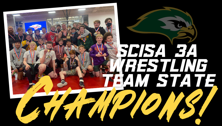 BenLippenSports's tweet photo. The 2020-2021 SCISA 3A Wrestling State Champions BEN LIPPEN FALCONS!!!
The Falcons defeated the Hammond Skyhawks 41-38.
💚🤼💛WAY TO GO FALCONS!!!💛🤼💚 https://t.co/UgMfkGiUSp