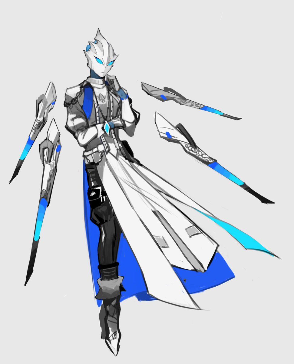 Hkkmr 白托雷 Ffxiv贤者ver 感觉很合适所以画了