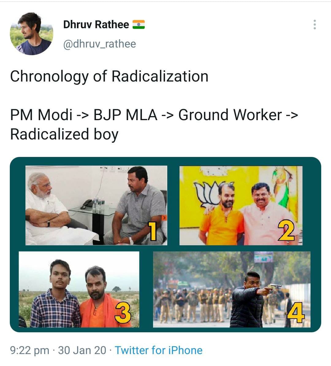 Indicheart's tweet photo. @dhruv_rathee Thats how? Hypocrisy got no limits. Clearly. https://t.co/AUecZKONKy