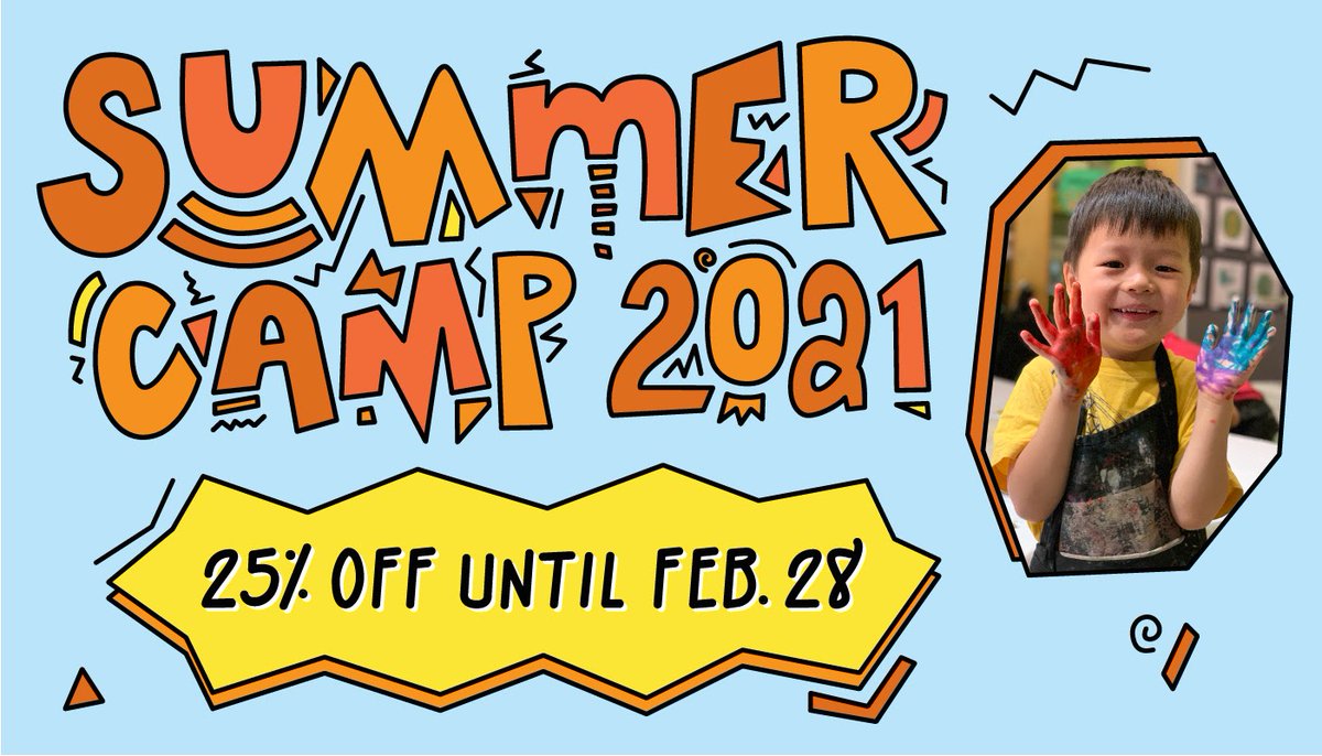 Save 25% with <a href="/PhillyArtCenter/">Philly Art Center</a>'s Early Bird offer on Full day, Half day &amp; Specialty Tween Summer Camps through February 28th! Learn more! phillyartcenter.com 🎨