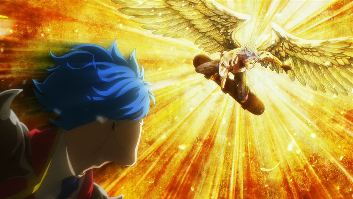 スケボーで走りながら変態アダム様とのダンシングが始まるギャグみたいな展開なのに作画力の暴力で超カッコいいから困ったものです
毎回毎回期待の上をいってくれる素晴らしいオリジナルアニメですね
アダム様やシャドウさん等各キャラクターを魅力的に描くのも見事です
#sk_8
#エスケーエイト 