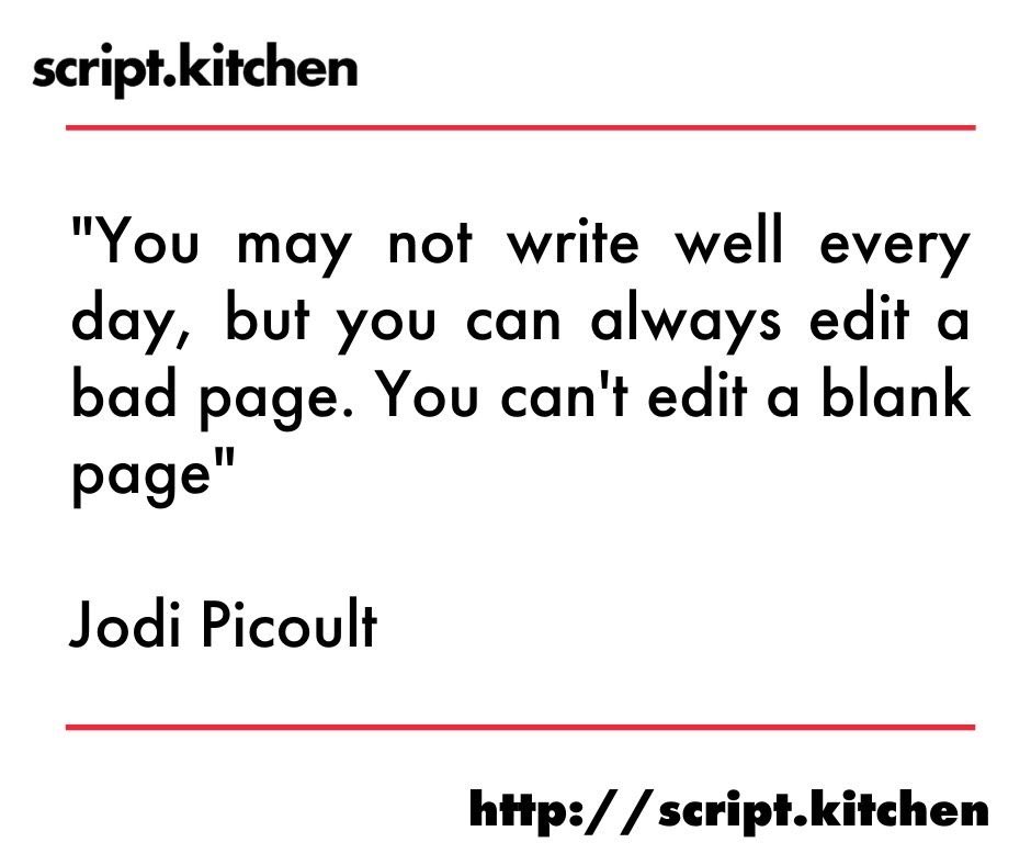 BuildYourScript's tweet image. Just a little inspiration for #writers out there. script.kitchen