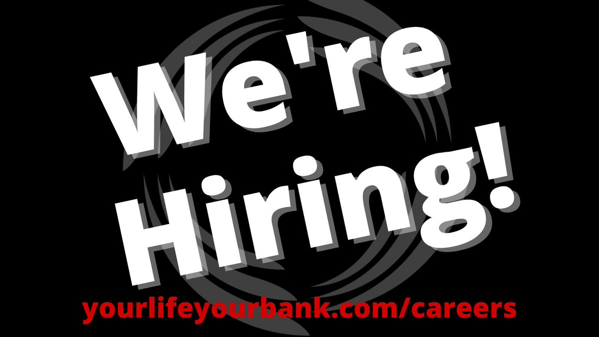 We’re looking for the next awesome CFSB Team Member! We currently are searching for a Digital Marketing Specialist! If you are interested, check out yourlifeyourbank.com/careers for job description and to apply online! App closes on Friday, February 12th. 📲💻