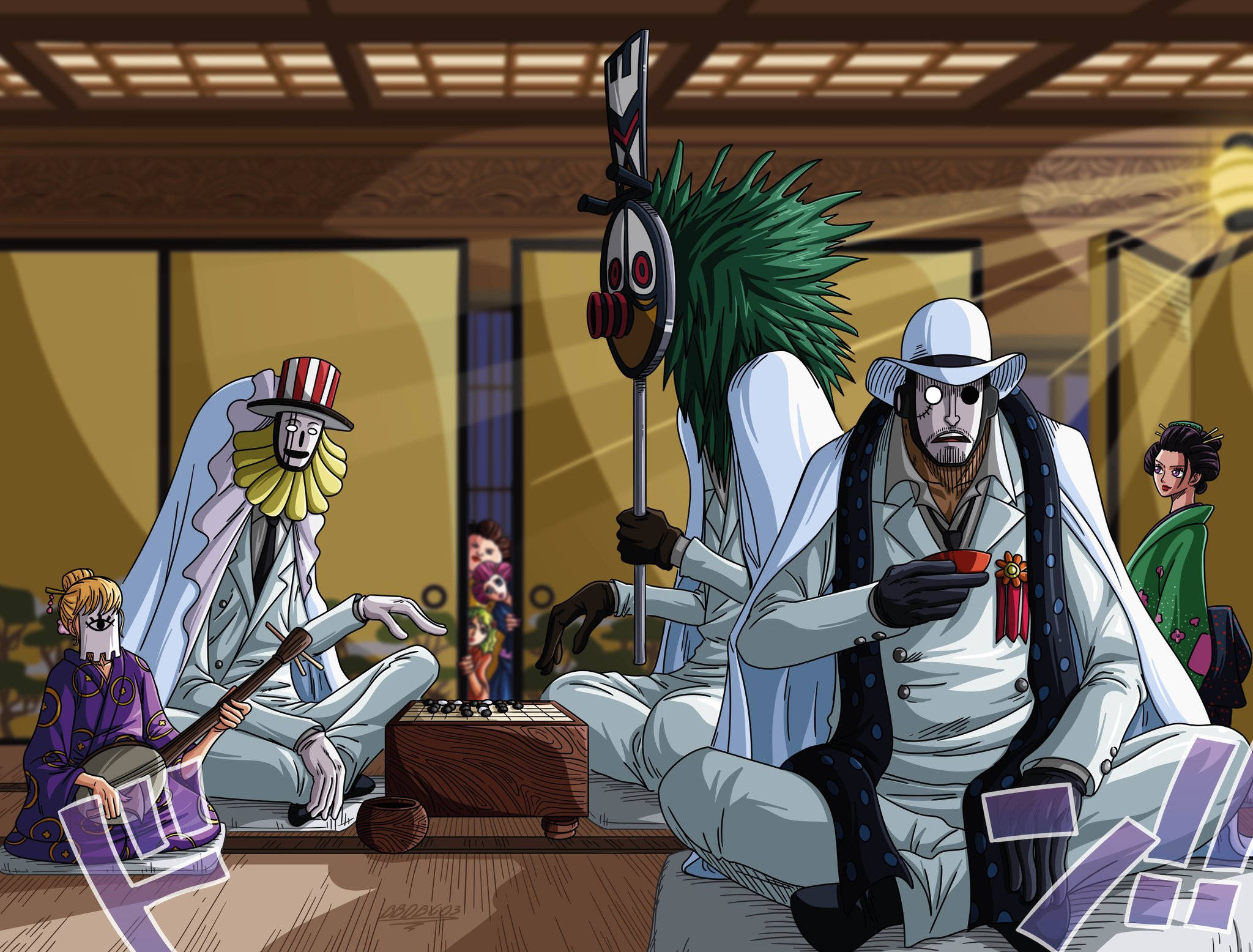 dbg03 Drawing Twitter પર Pour Le Chapitre Onepiece1003 J Ai Dessine Le Cp Aigis 0