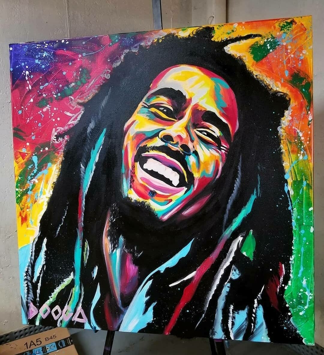 Happy birthday Bob Marley. 