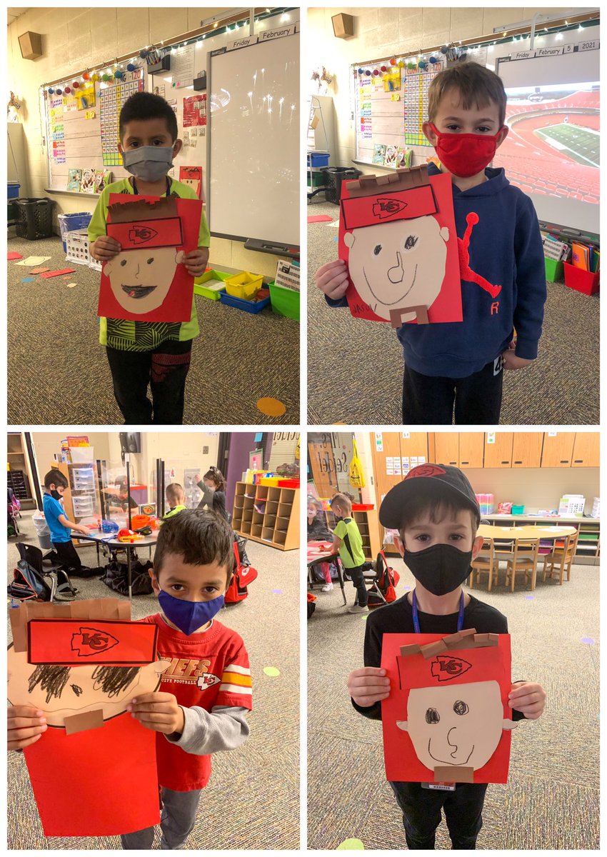 We’re ready to cheer for the <a href="/Chiefs/">Kansas City Chiefs</a> this Sunday! ❤️💛🏈 #ParkHillProud