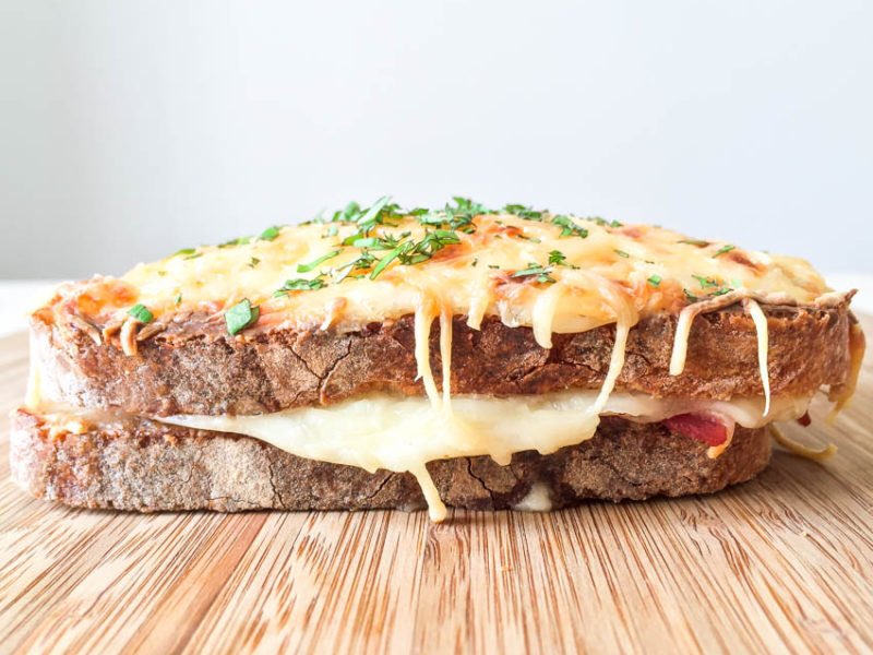 nickofthyme6's tweet photo. sacré bleu, it’s croque monsieur and it not only looks fantastic it tastes amazing #croquemonsieur #cheeseandham #toastie #toastedsandwich #frenchclassic https://t.co/miiw0S9PY4