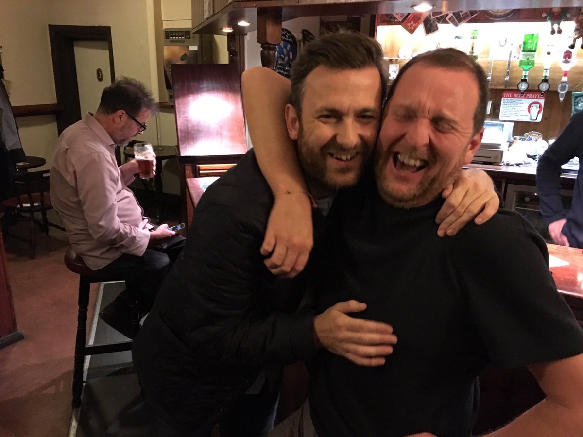 Me and <a href="/andrew75blake/">Andrew Charlton Blake</a> in the Jolly 2015 obviously both on the Guinness.