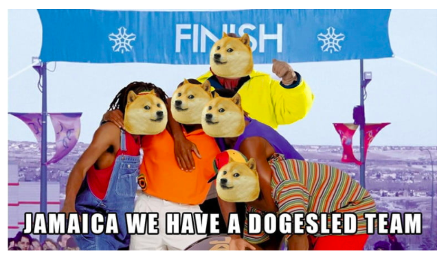 In Jan 2014, the community donated- $30,000 to fund the Jamaican bobsled team's trip to the Sochi Winter Olympic games - $11,000 worth of Dogecoin to build a well in Kenya - $55,000 of Dogecoin to sponsor NASCAR driver Josh Wise 