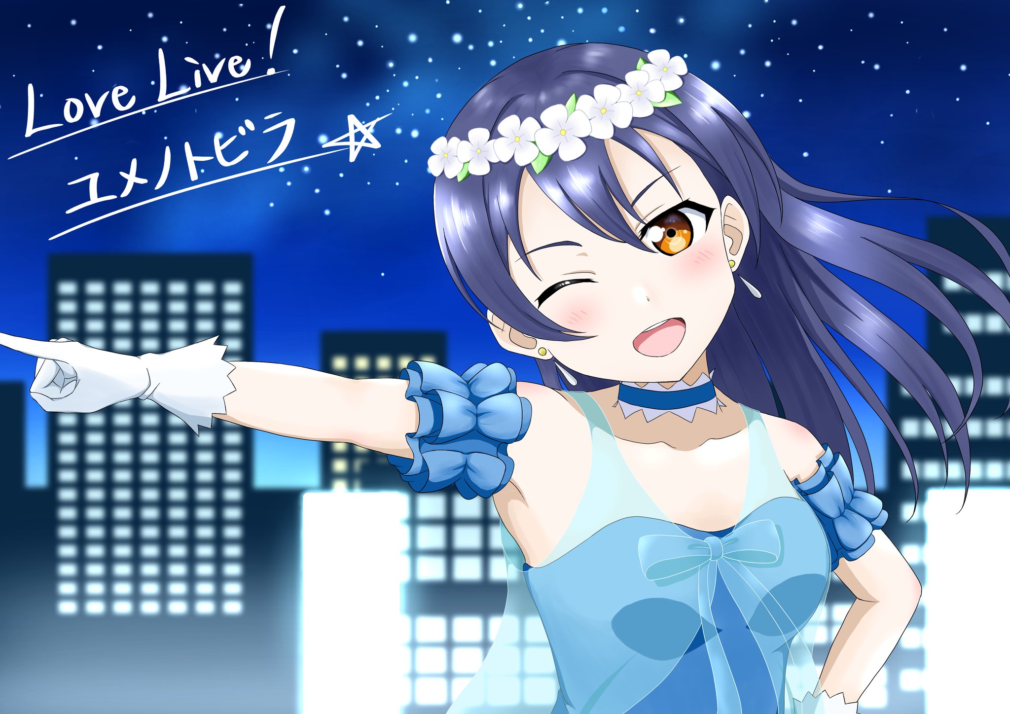 ユメノトビラ 園田海未 衣装 ラブライブ! lovelive! 『僕らのLIVE 君と