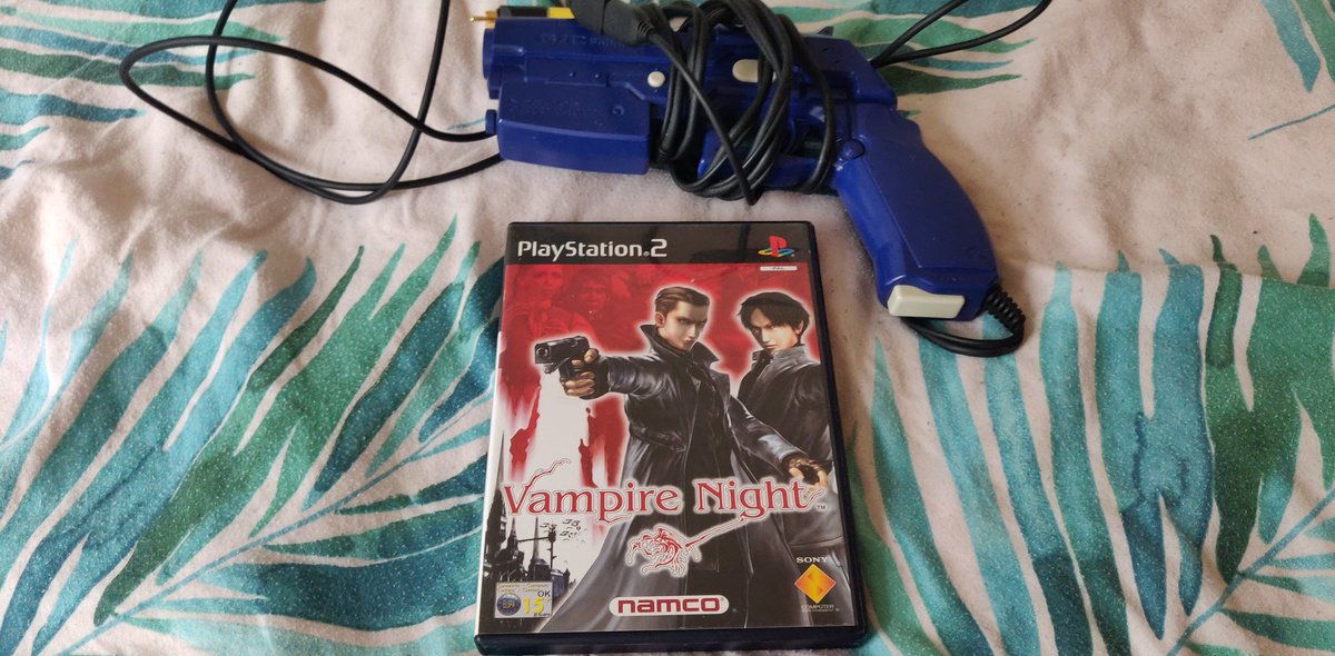  #100Games100DaysDay 17/100: Vampire Night ( #PS2, 2002)All G-Con games are great, but this one gets slept on. Big dumb fun, and a strong contender for unintentional funniest game ever 