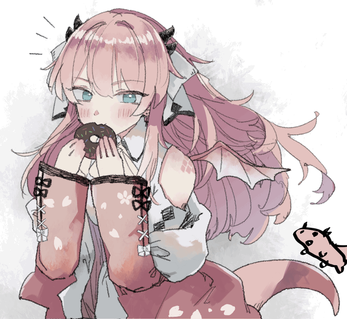 Ioちゃん(@kuzuryuio)のHappyBirthdayにかいた絵? 