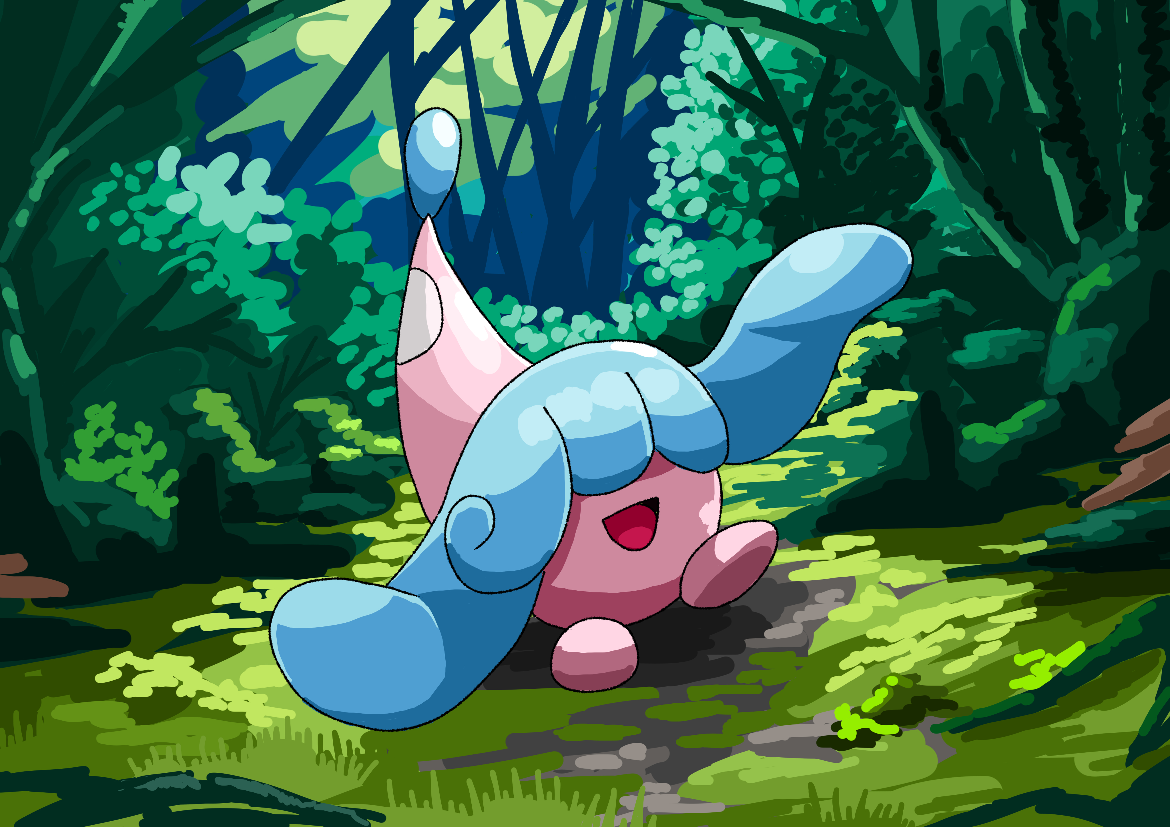 ট ইট র 山椒魚 今日はミブリムでの参加です ポケモン版深夜の真剣お絵描き60分一本勝負 T Co Huf8pbwjls ট ইট র