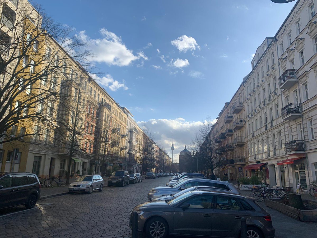 Unfortunately, of course our language school closed, as did all Berlins social venues, like the rest of the world.