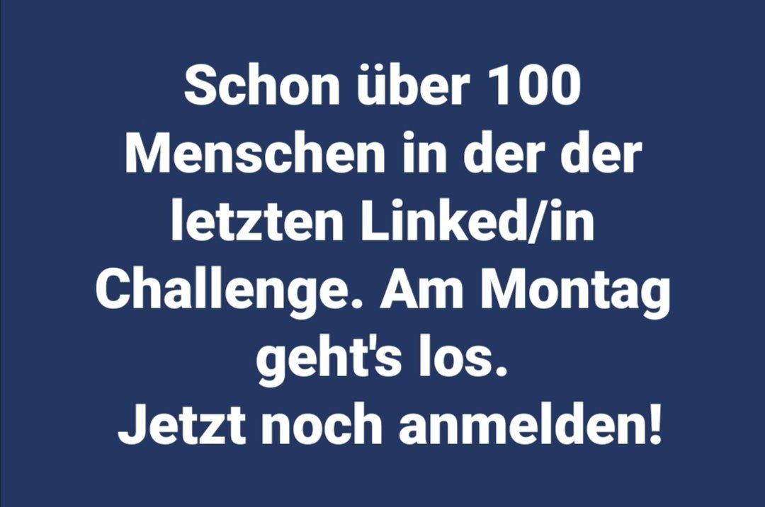 Nuluvu's tweet photo. Willst du mit Linked/in richtig durchstarten? Vom 8.2.-10.2. werden alle Geheimnisse preisgegeben! Zur Anmeldung:
https://t.co/opzNi4M3uQ https://t.co/EQ1obTfTx1