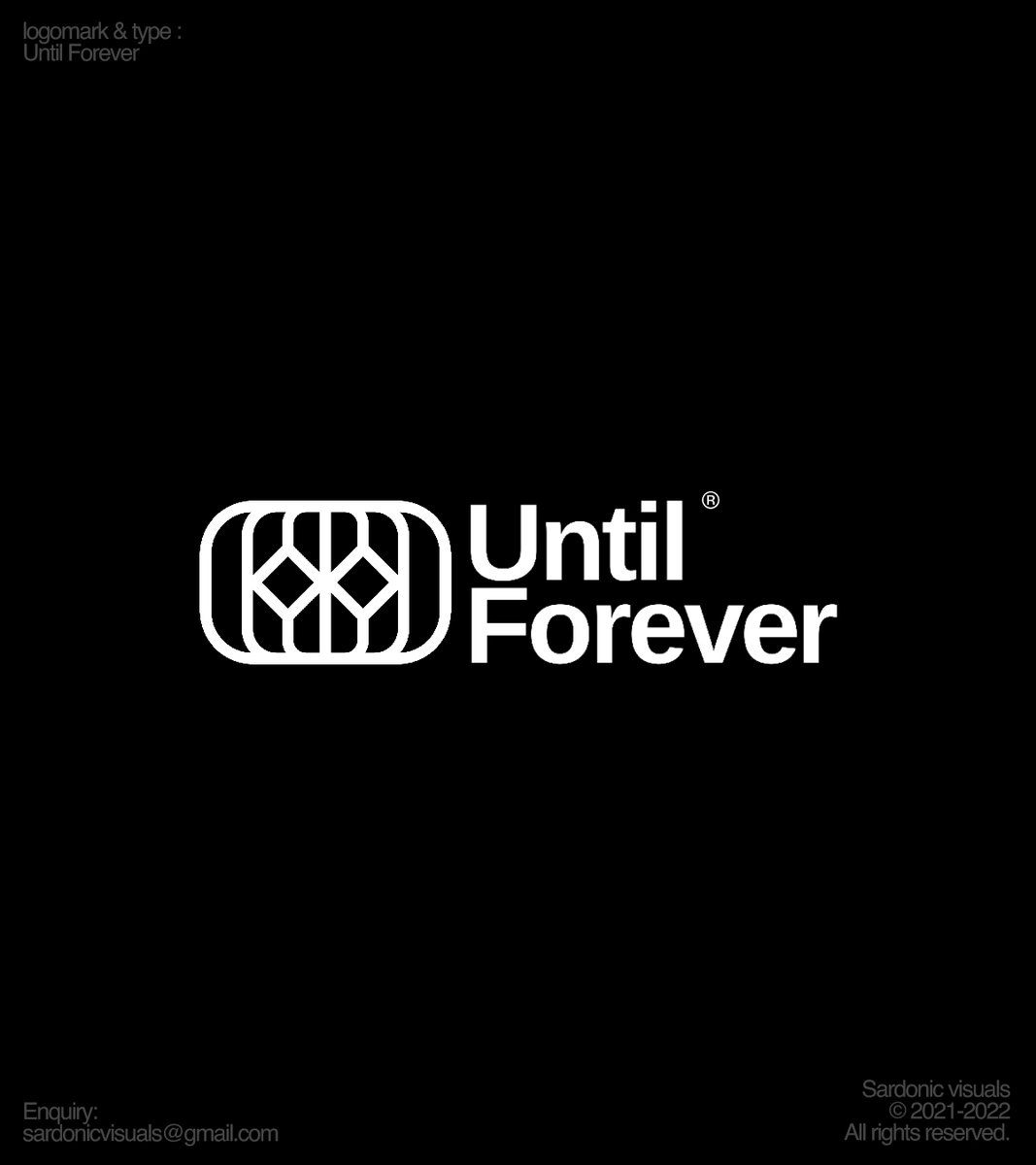 sardonicvisuals's tweet photo. Until Forever® – Logo Design

Until Forever is a clothing brand which aims to deliver high quality Tech wear And Streetwear.

Thank You. if you liked the post, Likes and RTs are appreciated. https://t.co/v8BKL0B0aZ