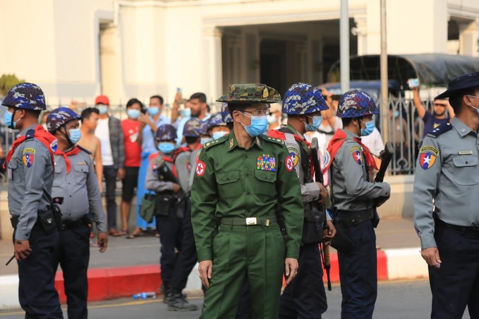 Myanmar has gone dark!
Internet and telecommunications are cut off. Thousands of people protest today. CDM is very important to strike against the coup. 
Dear Myanmar from all over the world, please join us, help us and support our people!
#HearTheVoiceOfMyanmar
#StandWithUs
