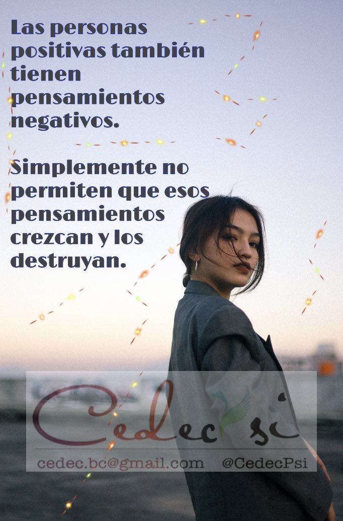 CedecPsi's tweet photo. Pensamiento negativo https://t.co/r2QQK70l3K