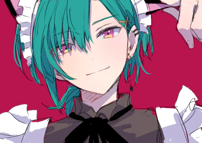 メイド〜猫耳〜緑仙〜wao 