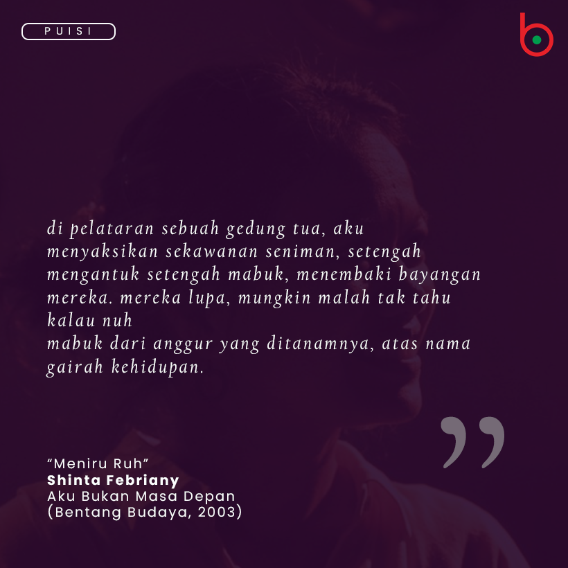 𝑚𝑒𝑟𝑒𝑘𝑎 𝑙𝑢𝑝𝑎, 𝑚𝑎𝑙𝑎ℎ 𝑚𝑢𝑛𝑔𝑘𝑖𝑛 𝑡𝑎𝑘 𝑡𝑎ℎ𝑢 𝑘𝑎𝑙𝑎𝑢 𝑛𝑢ℎ
𝑚𝑎𝑏𝑢𝑘 𝑑𝑎𝑟𝑖 𝑎𝑛𝑔𝑔𝑢𝑟 𝑦𝑎𝑛𝑔 𝑑𝑖𝑡𝑎𝑛𝑎𝑚𝑛𝑦𝑎, 𝑎𝑡𝑎𝑠 𝑛𝑎𝑚𝑎 𝑔𝑎𝑖𝑟𝑎ℎ 𝑘𝑒ℎ𝑖𝑑𝑢𝑝𝑎𝑛.
~ <a href="/shintafebrianys/">shinta febriany</a>