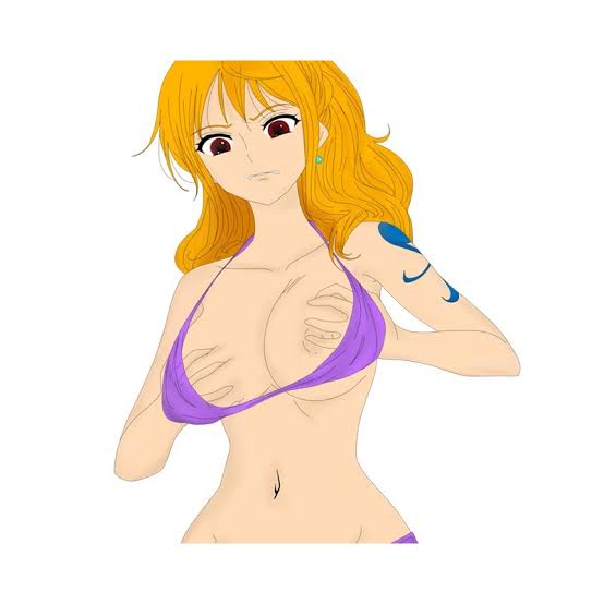 2021_nami's tweet photo. นมของเจ๊ใหญ่มากมั้ย
#วันพีช #นามิ #ONEPIECE https://t.co/Ee0XTHPdhM