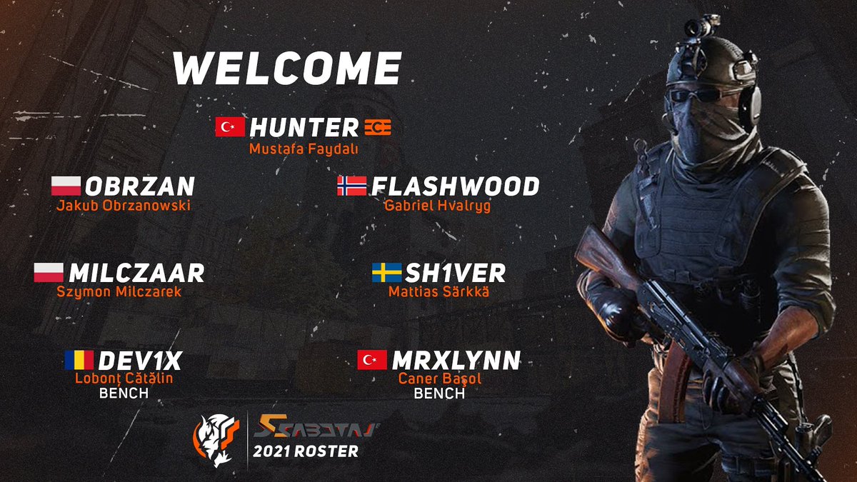 Selam <a href="/sabotajoyun/">sabotajoyun</a> Biz geldik

Yeni sabotaj kadromuzu duyurmaktan gurur duyarız. Bizleri Sabotaj Ligi'nde temsil edecek yeni kadromuza hoş geldin diyoruz.

#WeAreSamurai