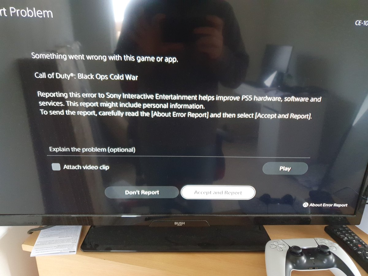 James52194277's tweet photo. @AskPS_UK Hi, I keep getting this message when loading Cold war on my PS5. I've deleted the game and redownloaded it, but continues to happen. Please advise https://t.co/ysQLND5HtC