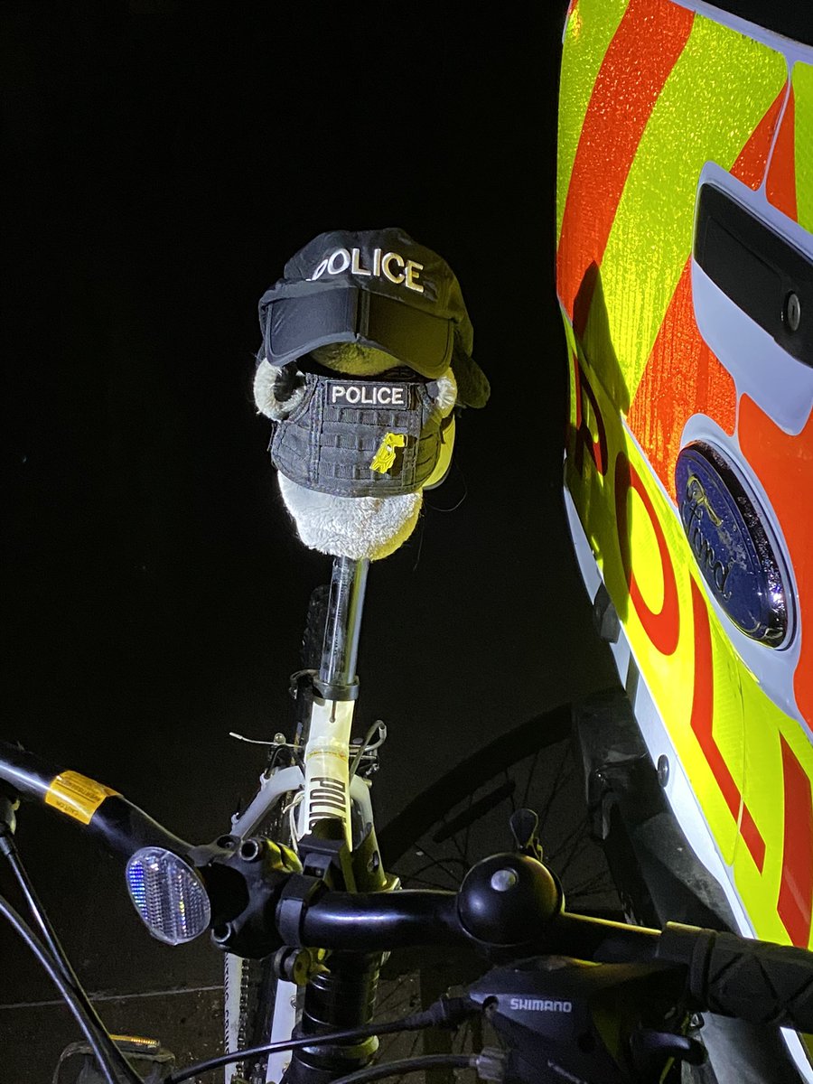 SpcChief's tweet image. When you tell @police_swoop that we will be doing some proactive work and make sure you wear something that doesn’t stand out on the push bikes, this is what he turns up in 🤭🤭