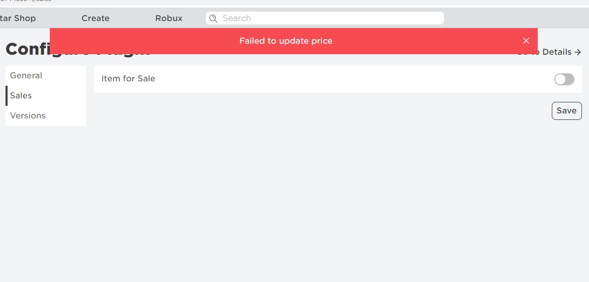 Protoductio On Twitter Realised My Groups Internal Plugins Were Public Tried To Make Them Private And Getting This Error Anybody Else Have This Issue Roblox Https T Co X1athoom35 Twitter - roblox groups for sale