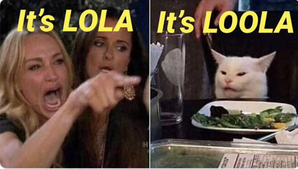 Props to whoever did this. Just going to leave it right here. #LOOLA #Llamalove