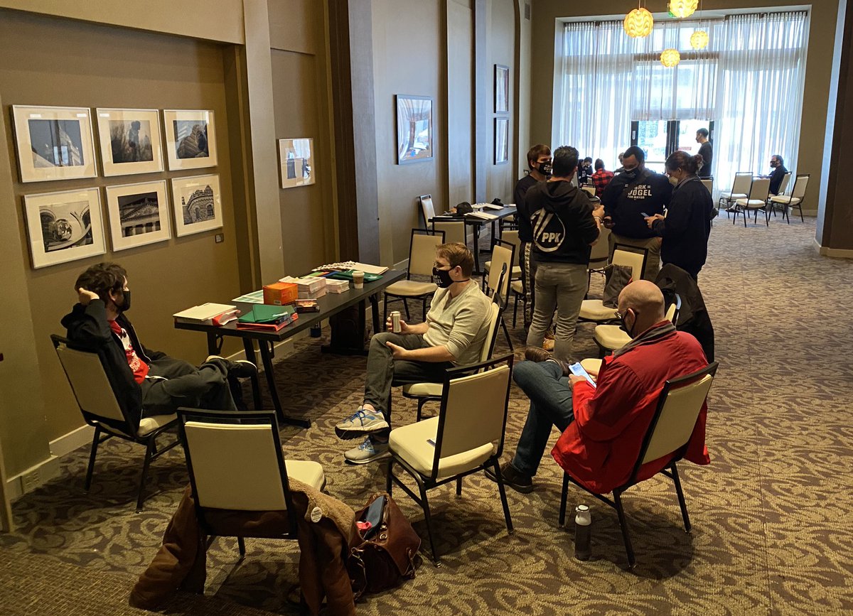 Even a snowstorm can’t stop  @GudgelForMayor. Dozens of volunteers have already arrived and are being trained to canvass the city we plan to serve: All of Omaha!