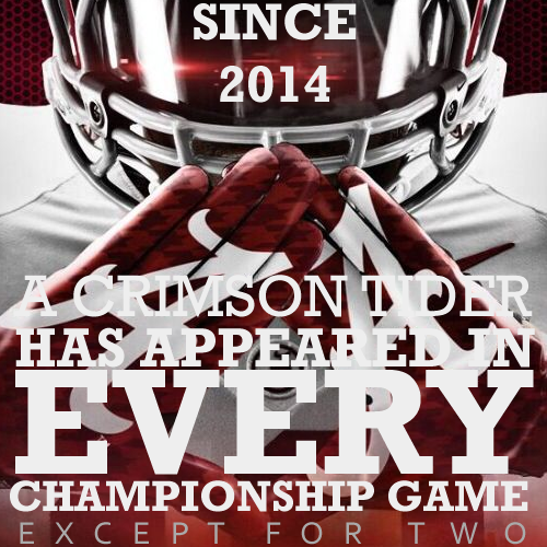 BamaNation's tweet photo. That's a lot of Championships...
#WhereChampionsAreMade
#BuiltByBama #RollTide #TideFans https://t.co/0V7l1dTWR6