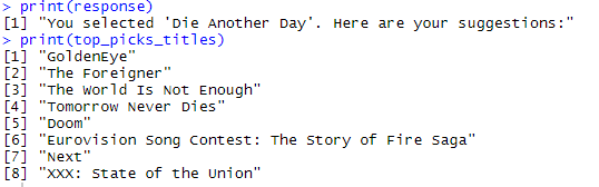 rforjournalists's tweet photo. Working on a Netflix prediction engine based on this @kaggle dataset https://t.co/W6rbKVmDZQ

Not too bad so far 🕵️‍♂️0⃣0⃣7⃣ #rstats https://t.co/n6lqy1WqiO