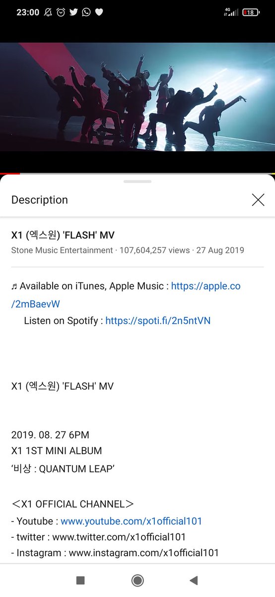ierajunpyo17's tweet photo. 107,604,257 views
06-02-2021
#FLADH⚡ #X1
@x1official101 @x1members https://t.co/lmgD9J2jgt