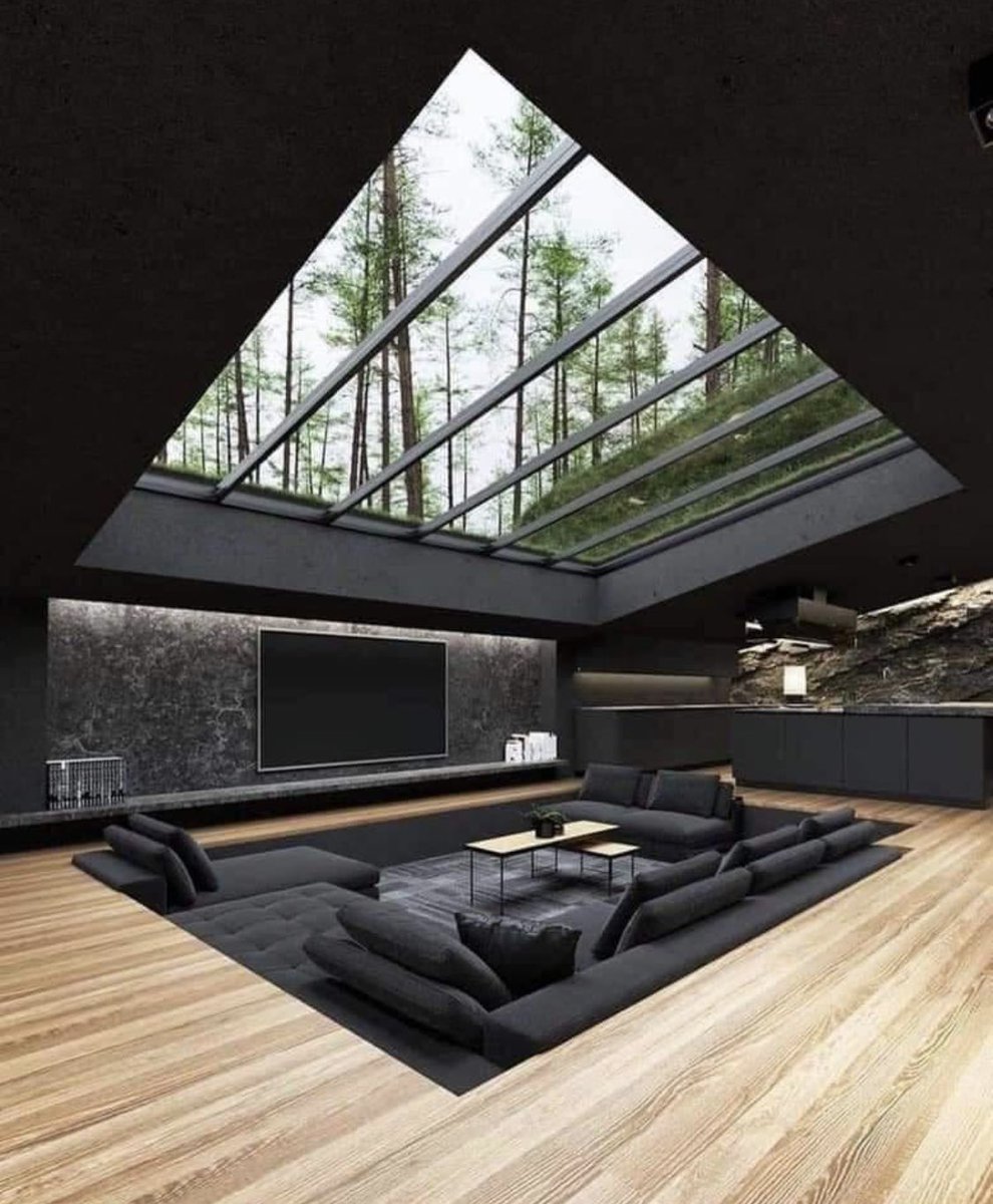 alexadelman's tweet photo. We really need to bring back conversation pits. https://t.co/1IIF32TPL4