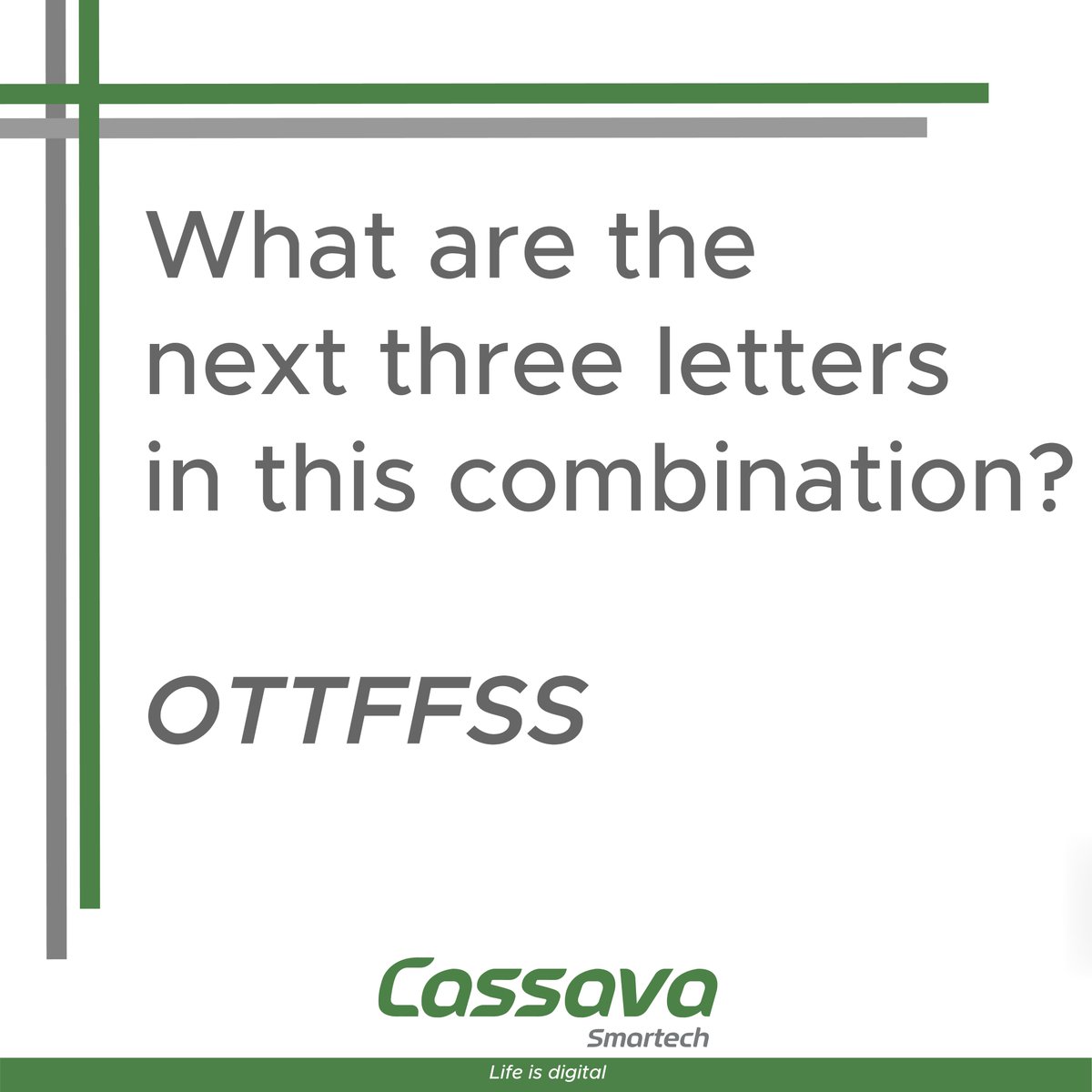 EcoCashHoldings's tweet photo. FRIDAY RIDDLE
Let’s hear the answers in the comment section
#FunFriday
#LifeIsDigital https://t.co/4lZy6ZrANd