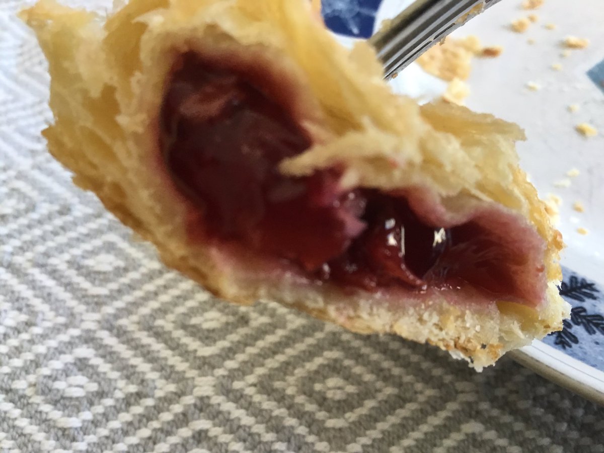 That moment when you bit into your turnover from <a href="/kroger/">Kroger</a>  expecting apple...and get cherry.  Thanks <a href="/kroger/">Kroger</a>   #fail