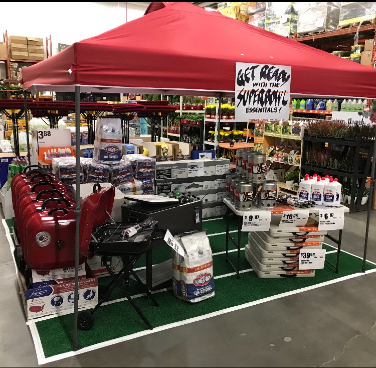 Chris Lezada (@clezadathd) on Twitter photo We got all your Super Bowl essentials here at the Union City Home Depot. 80+ assembled charcoal and propane bbq grills ready for you in time for Super Bowl Sunday!! Come see us! #635 #BBQSunday #D295 #SuperBowl #Tailgate #Football <a href="/crystal_tokmo/">Crystal Tokmo</a> <a href="/ArtHorace/">Arthur Horace</a> @danhoe19 We got all your Super Bowl essentials here at the Union City Home Depot. 80+ assembled charcoal and propane bbq grills ready for you in time for Super Bowl Sunday!! Come see us! #635 #BBQSunday #D295 #SuperBowl #Tailgate #Football <a href="/crystal_tokmo/">Crystal Tokmo</a> <a href="/ArtHorace/">Arthur Horace</a> @danhoe19