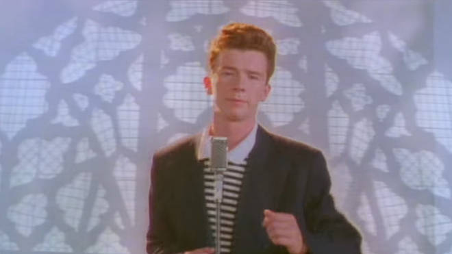 I\m constantly tormented by this song but happy  birthday Rick Astley 