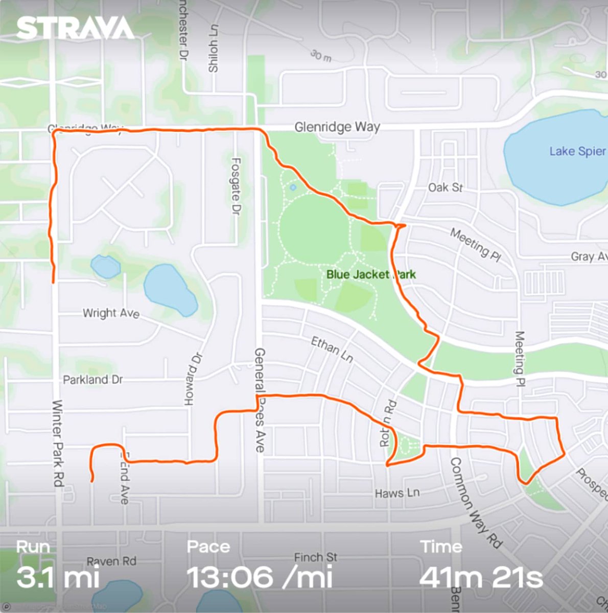chrisnuber's tweet photo. Did a neighborhood run for the #Parklifefalcon5K virtual 5k for my daughter's school! @apsk8_ocps @apsk8_ptsa #apgd https://t.co/l4UbDwlEs2