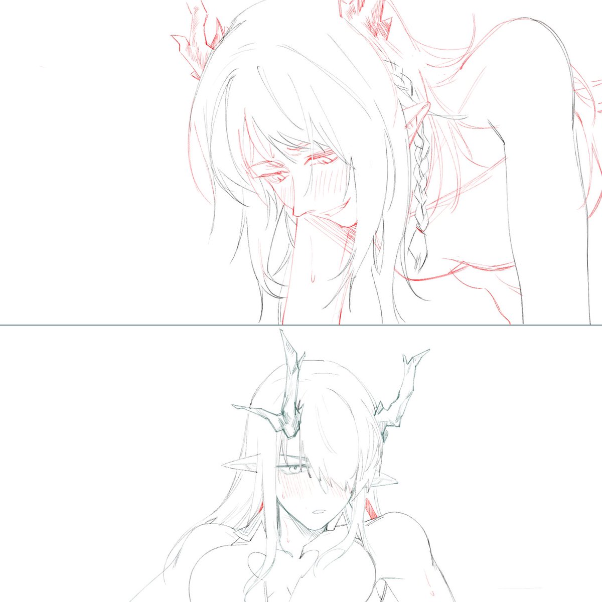 #年夕 #アークナイツ   #Arknights #明日方舟
年futa设定（剩下的自己脑补吧🙈）