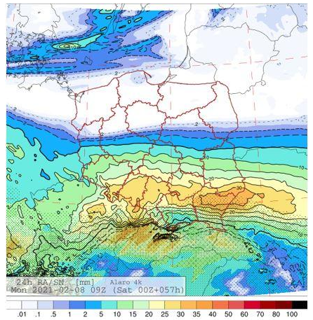 IMGWmeteo's tweet photo. ⚠od niedzieli najbliższe dni w Polsce będą z bardzo dynamiczną pogodą, pełną niebezpiecznych zjawisk, takich jak intensywne opady śniegu❄, zawieje śnieżne, marznący deszcz, czy silny mróz🥶
Szczegóły na:
https://t.co/7WvOSLzXDS
Zachęcamy do śledzenia naszych prognozy i ostrze. https://t.co/Ocrryqdg7C