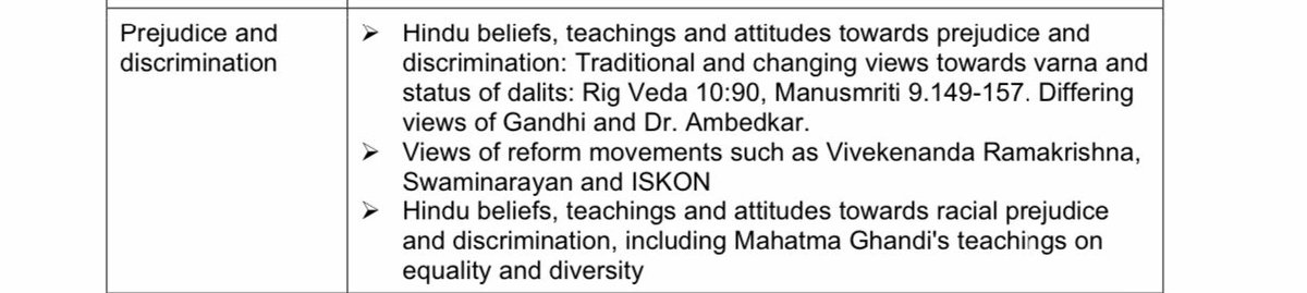 Quotes from the the Manusmriti are on exam board specs. We could help our students evaluate those teachings by looking at how they have been viewed by key figures. I have done this but never went beyond Gandhi. Looking at who creates a religious canon is always interesting.