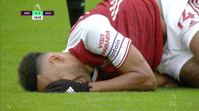 4. October. Berge tackle on Aubameyang. A yellow card was awarded, but it should have been red. Arsenal ends up winning that game 2:1 vs Sheffield. Referee: Lee Mason VAR:Andre Marriner