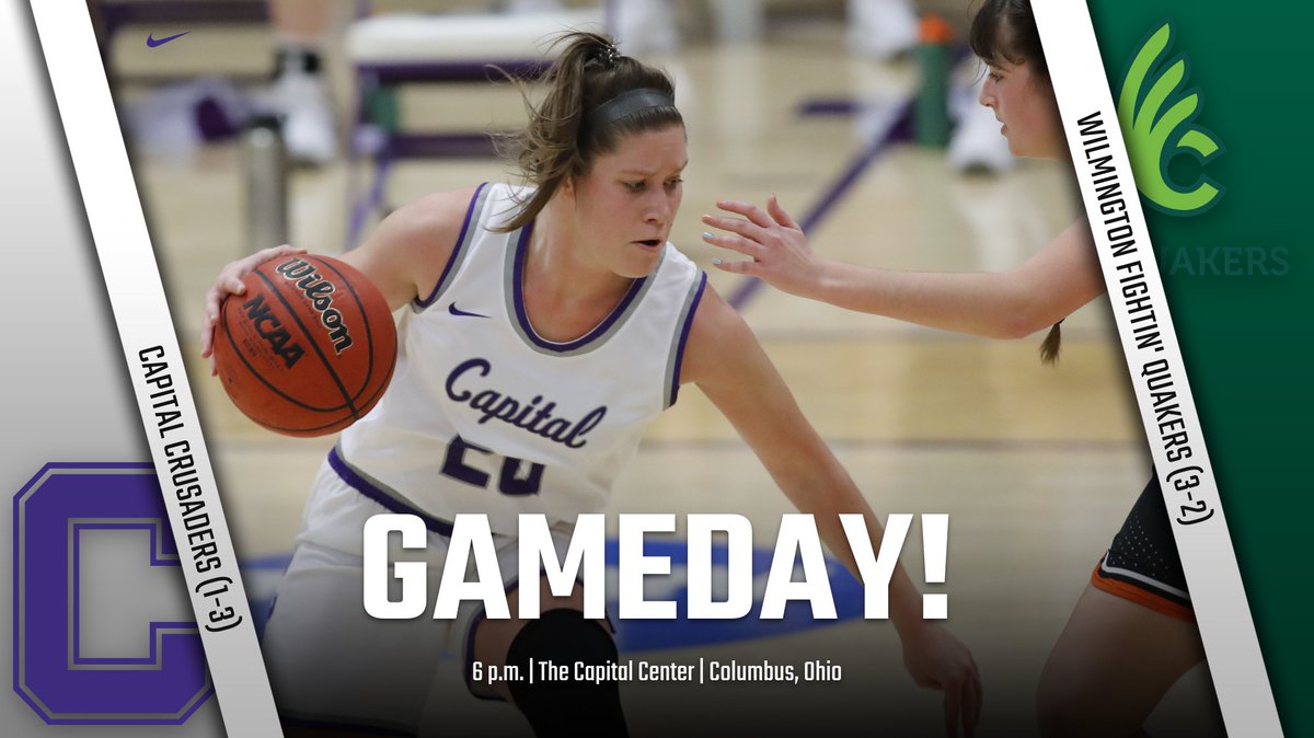 cap_athletics's tweet image. There is no sweeter revenge than defeating a team on your home court. @CapitalWBB (1-2) gets that opportunity tonight against Wilmington (3-2)! Tune in on Twitter Live! #CapFam #CapMBB #D3Hoops #OAC

🕰 6pm
🏟️Capital Center
📊 athletics.capital.edu/sidearmstats/w…
📺 athletics.capital.edu/sports/2020/9/…